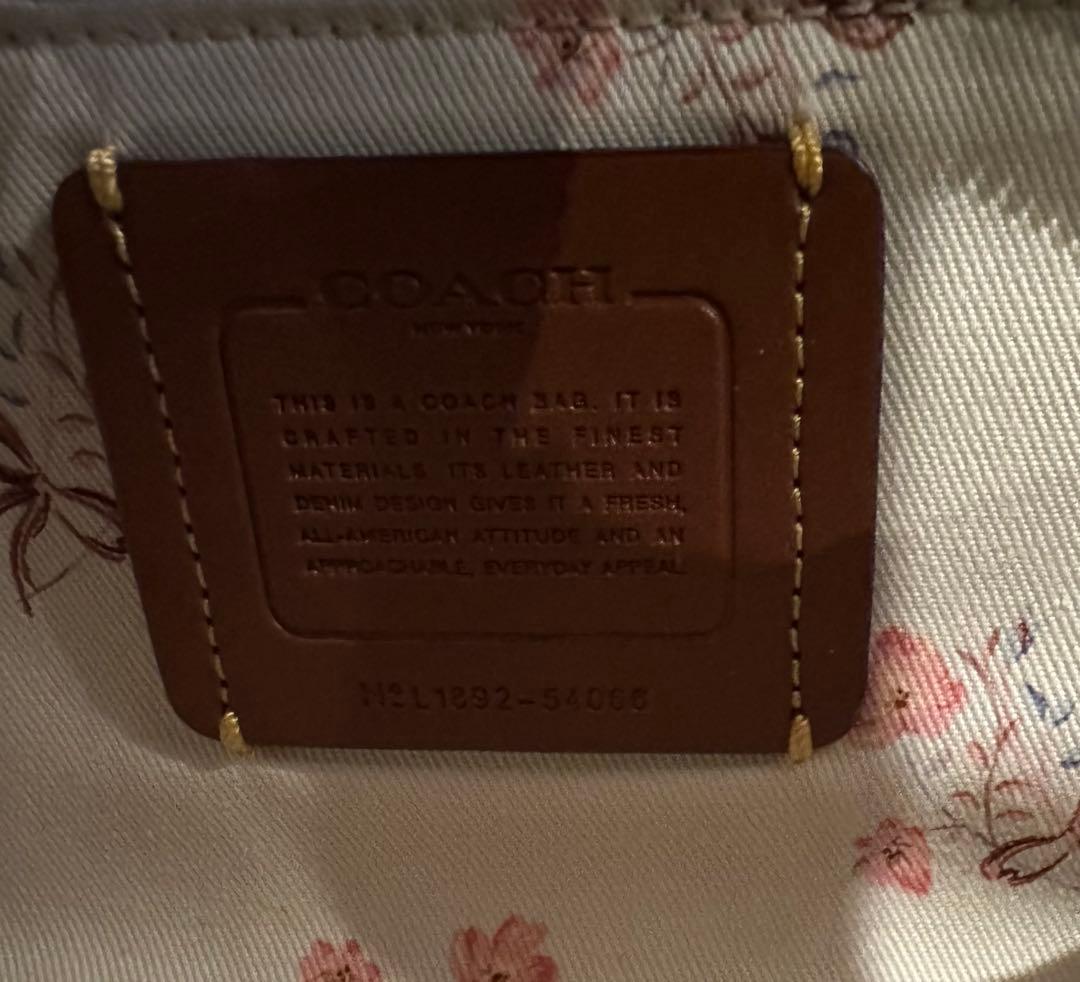 最終価格　美品 COACH　コ－チ　ドリーマ－　デニムショルダーバッグ 2way