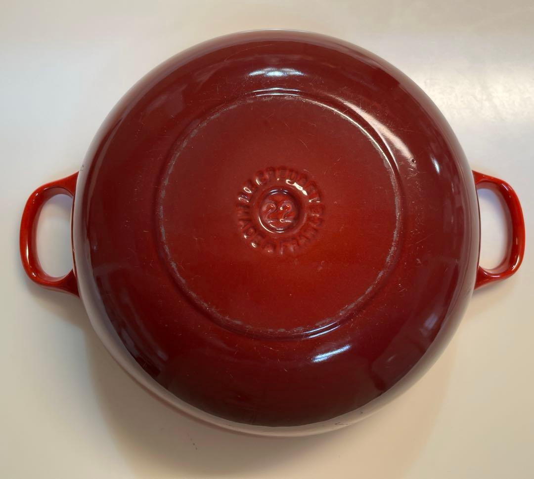 ル・クルーゼ チェリーレッド マルミット 22cm