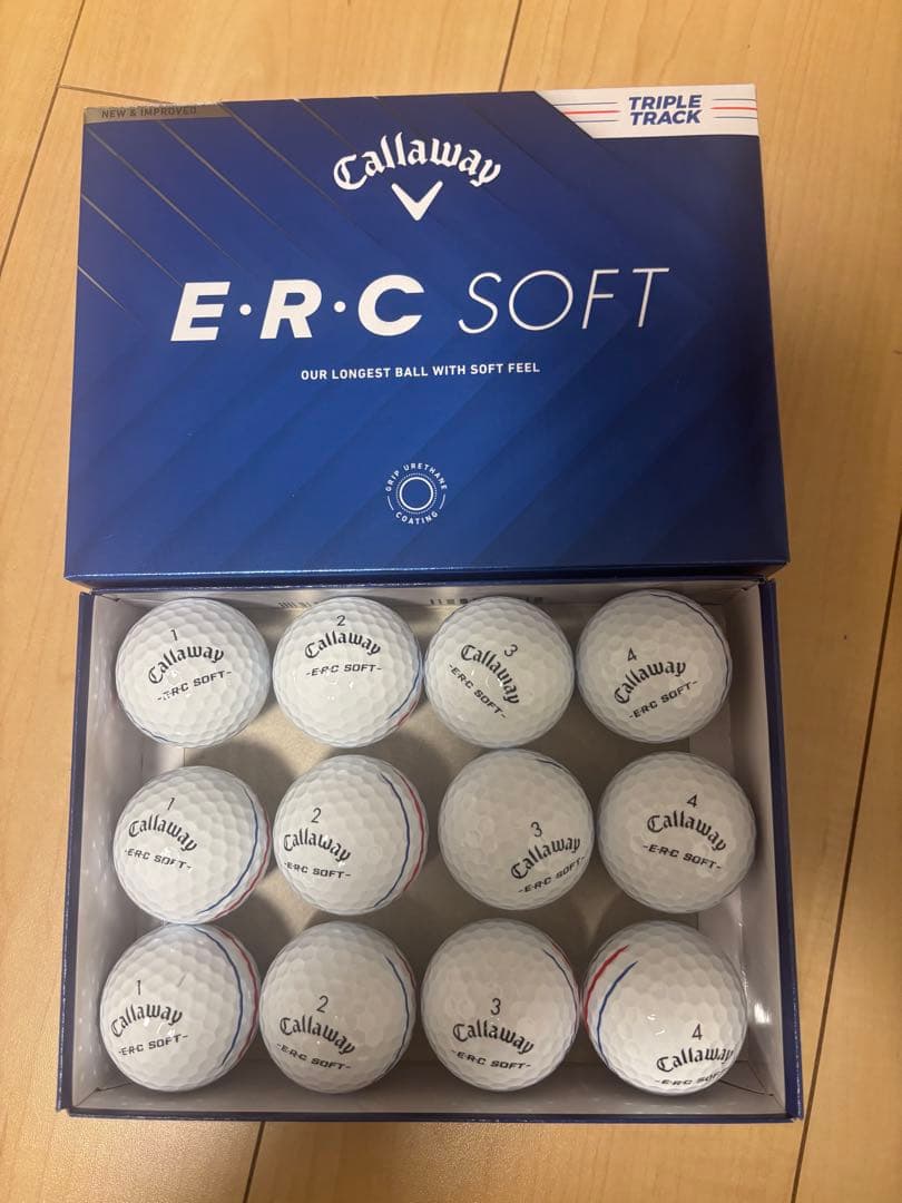 【新品】Callaway E.R.C. Soft ゴルフボール3ダース