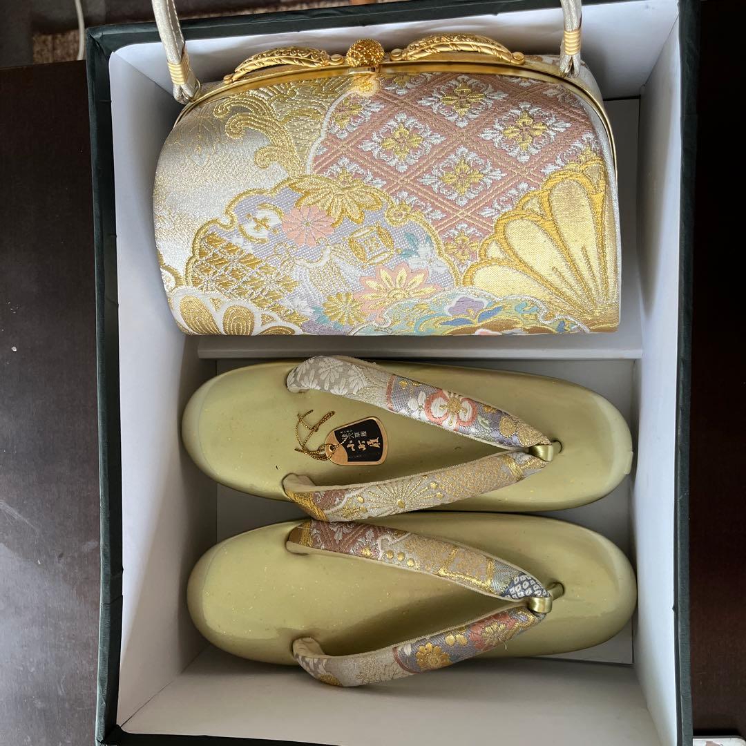 和装草履とバッグセット