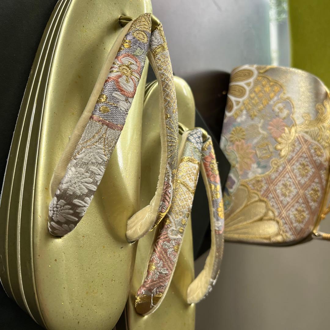 和装草履とバッグセット