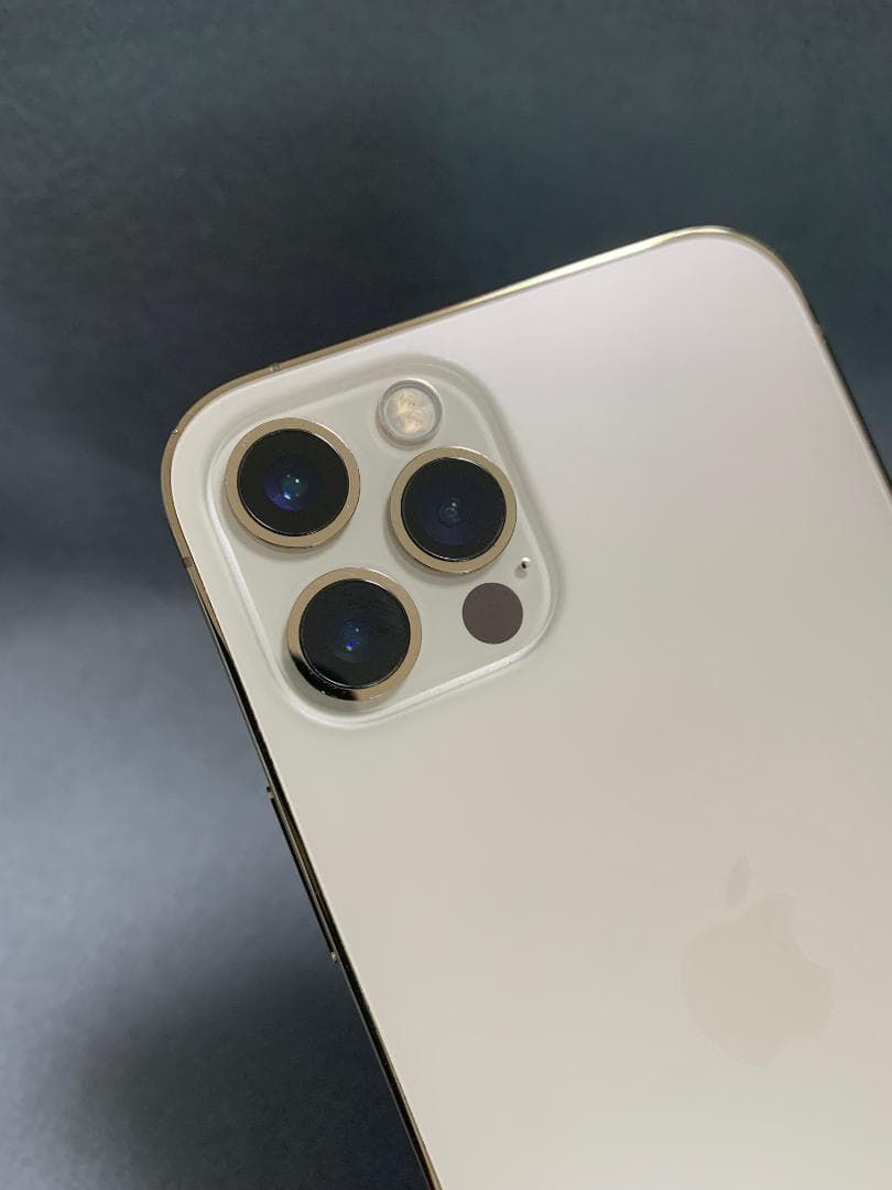 美品 国内版 SIMフリー iPhone12 Pro 256GB ゴールド色