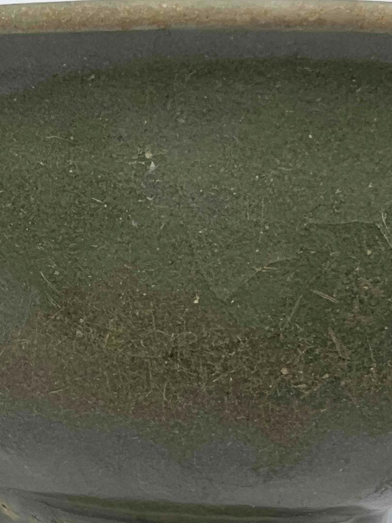 元時代　青磁　龍泉窯碗　青磁茶碗　唐物　古賞物 旧家蔵出し　茶道具(D-69)