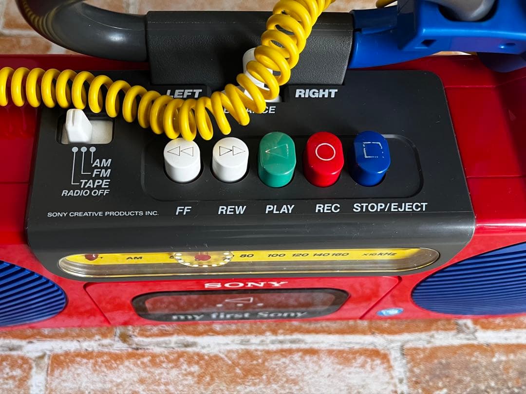 【整備品】my first Sony CFS-2020 ラジカセ　電源付き