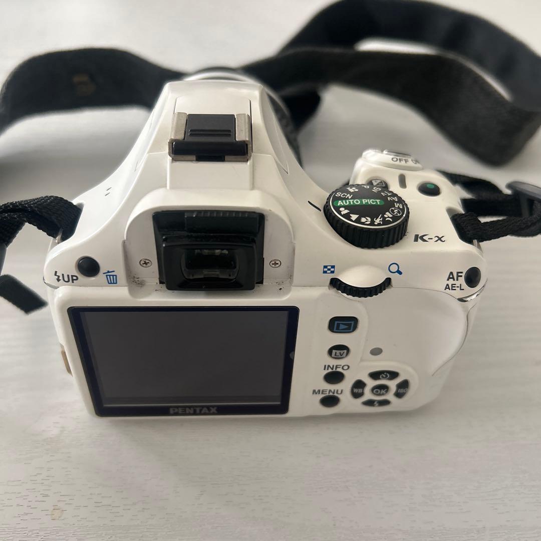PENTAX K-x ホワイト デジタル一眼レフカメラ