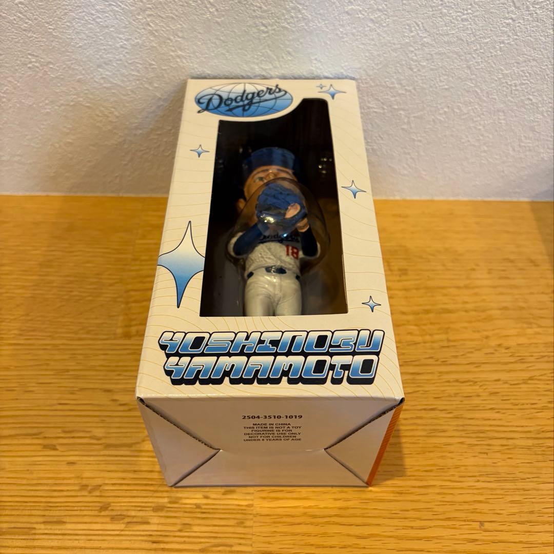 【来場者限定】Dodgers 山本由伸ボブルヘッド2025（新品未開封）