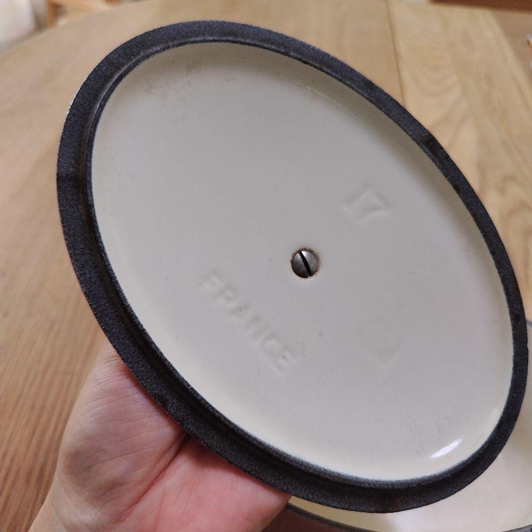 ルクルーゼ　ル・クルーゼ　17cm　オーバル　キャセロール　ピンク