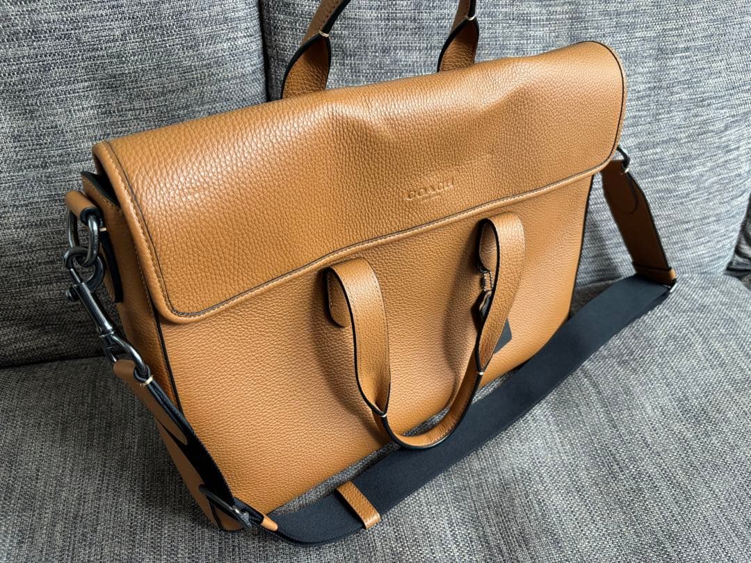 【美品】COACH サリバン　ポートフォリオ　ブリーフ