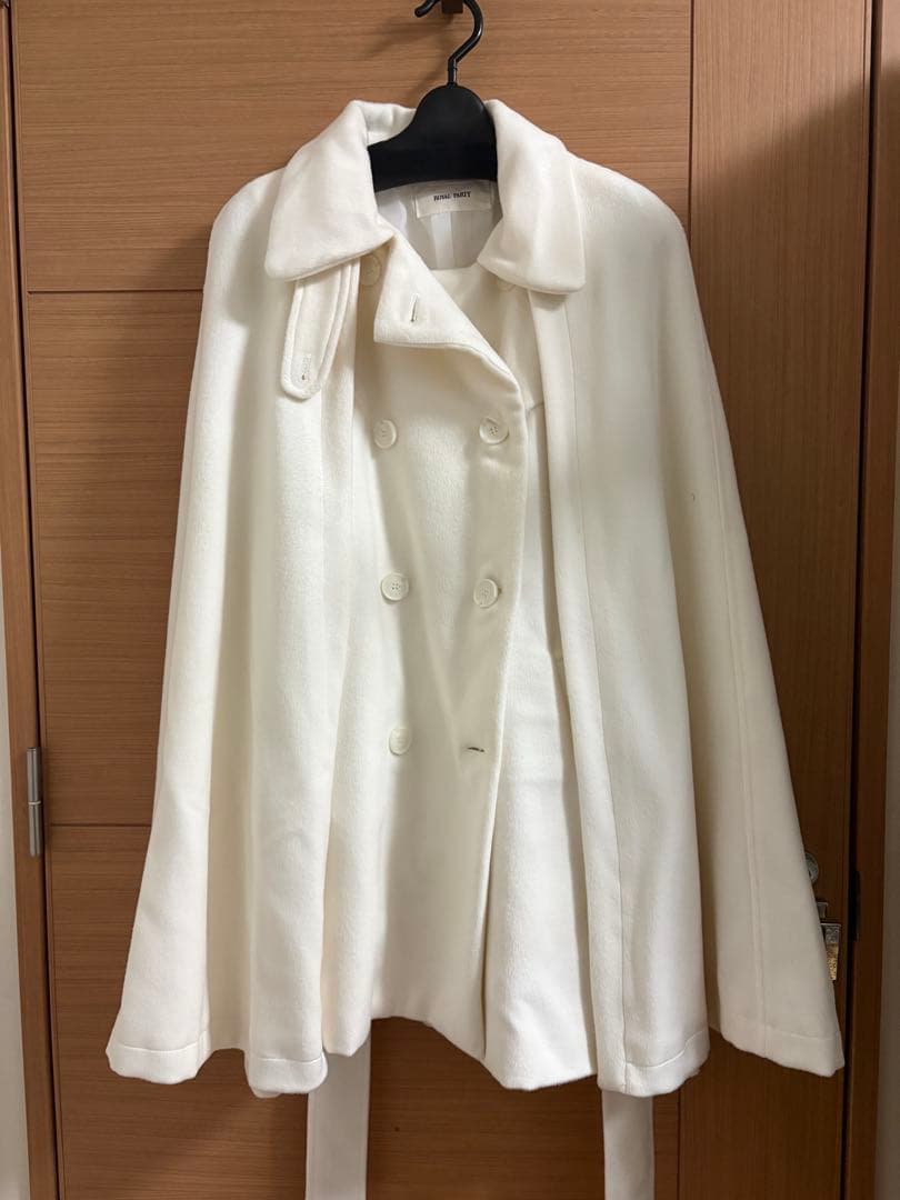  PARTY ケープコート'24 オフホワイト