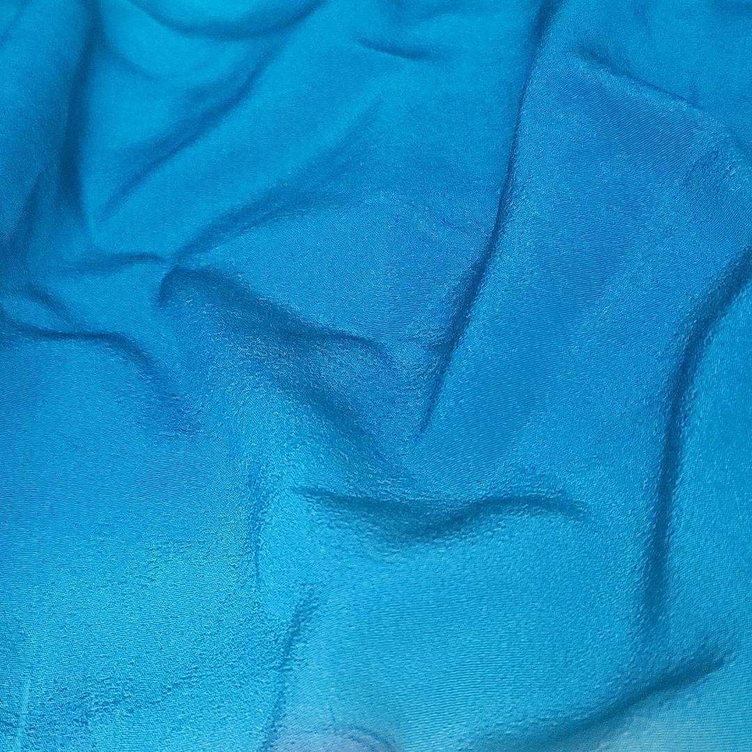 リメイク材料　アンティーク着物　獅子舞い　狛犬　一閑張り　柿渋染め　裾引き