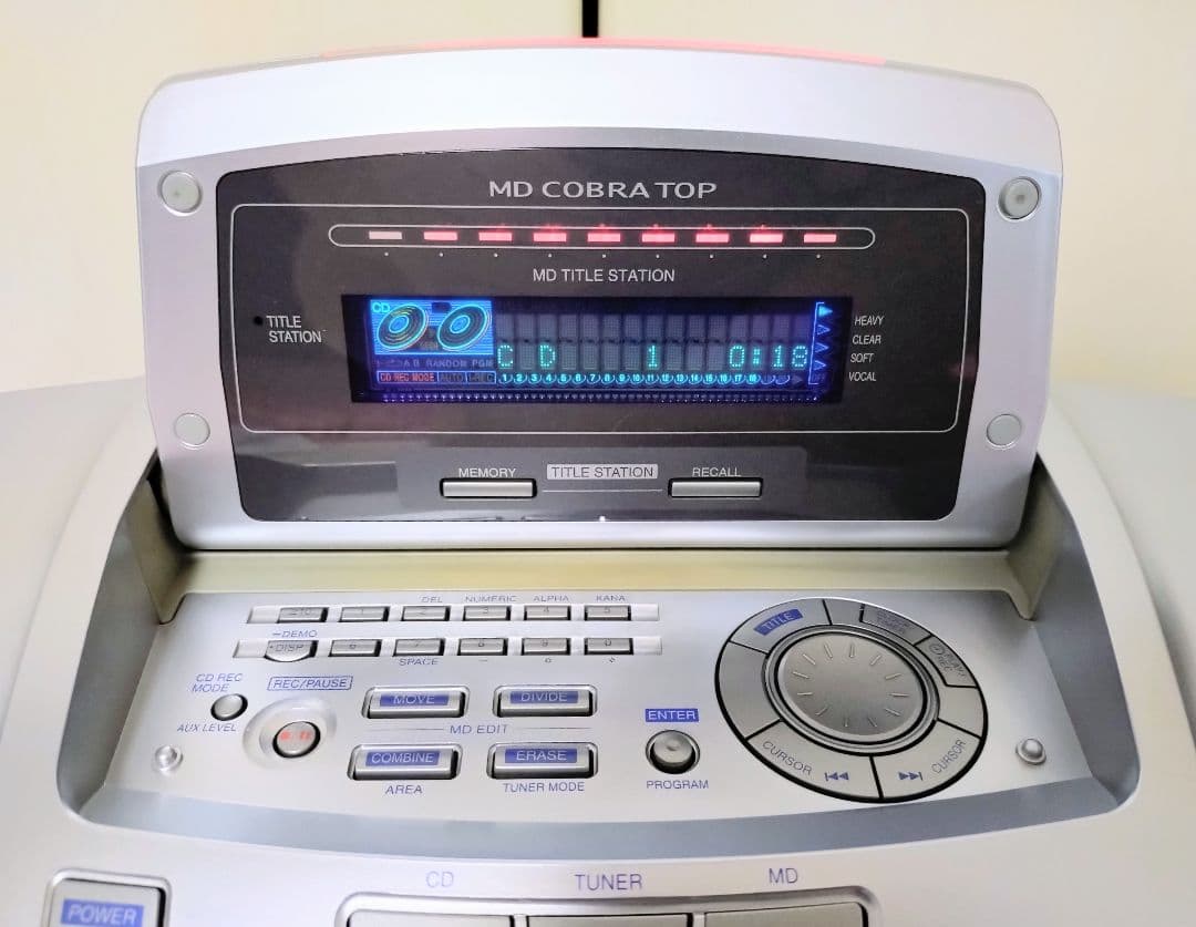 Panasonic RX-MDX3MD COBRA リモコン付