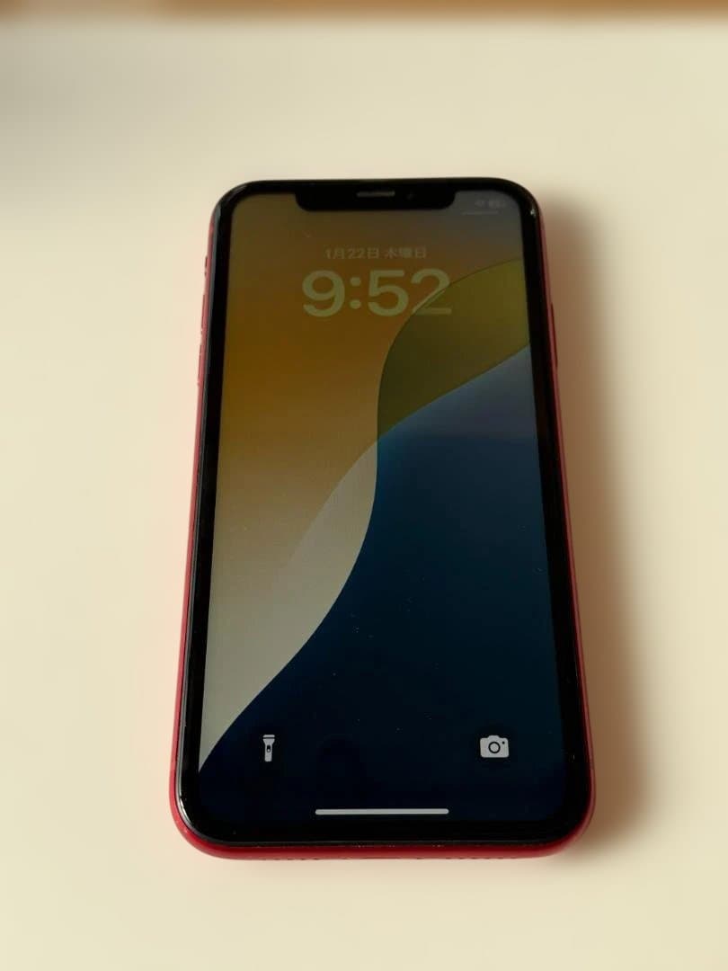 iPhoneXR 128GB RED プロダクトレッド SIMフリー アップル