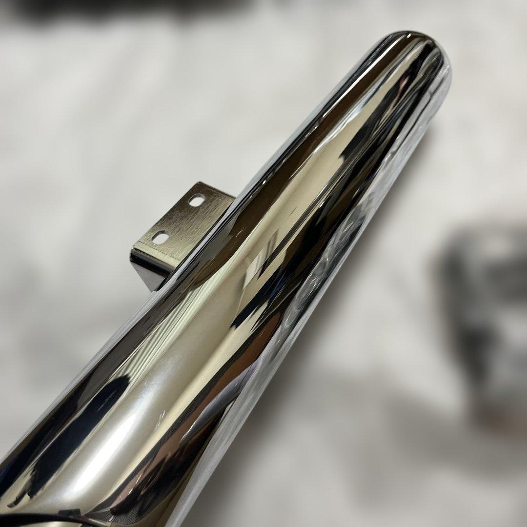 VANCE&HINES　ツインスラッシュ　クワイエットバッフル組込済　ソフテイル