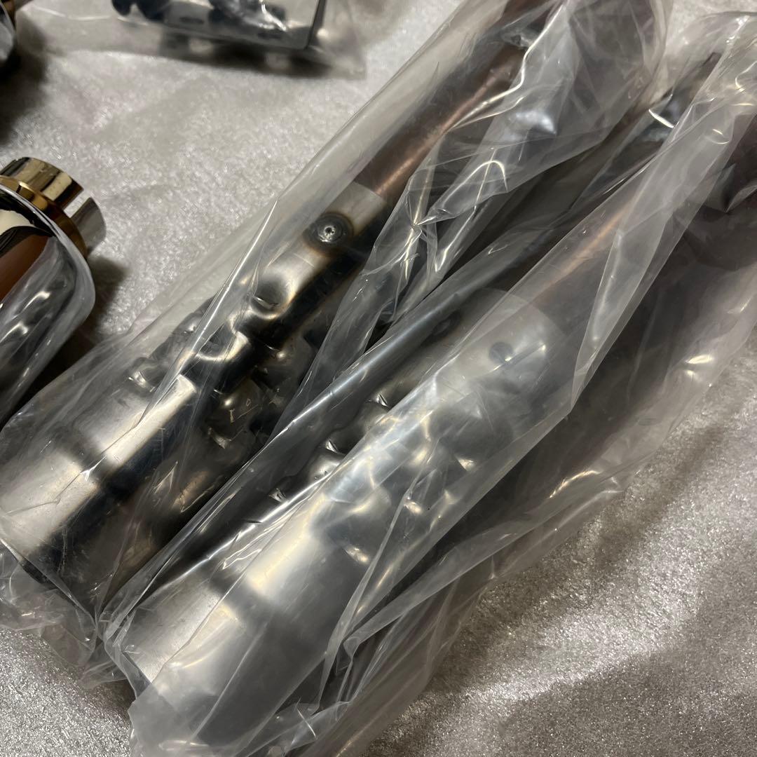 VANCE&HINES　ツインスラッシュ　クワイエットバッフル組込済　ソフテイル