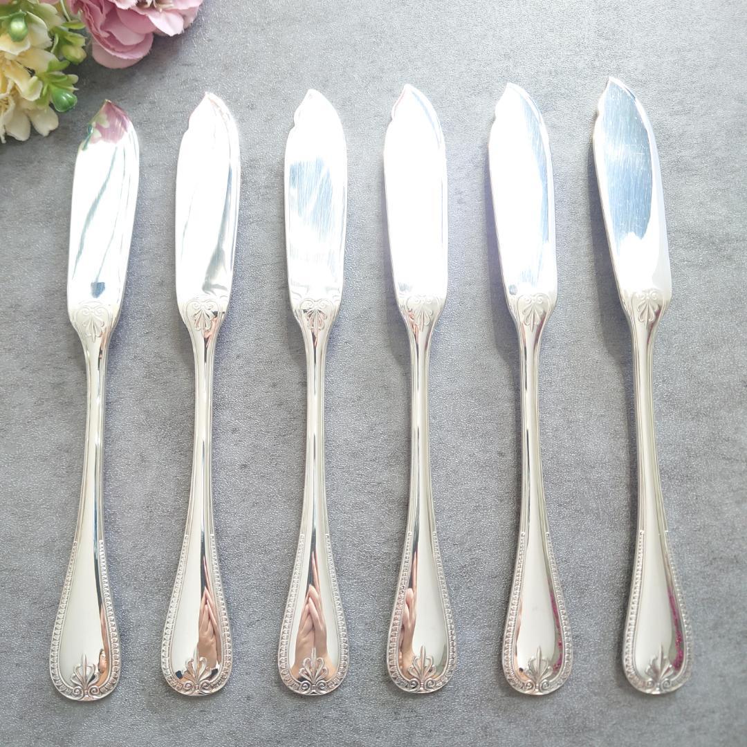 希少 美品 クリストフル マルメゾン フィッシュナイフ 6点