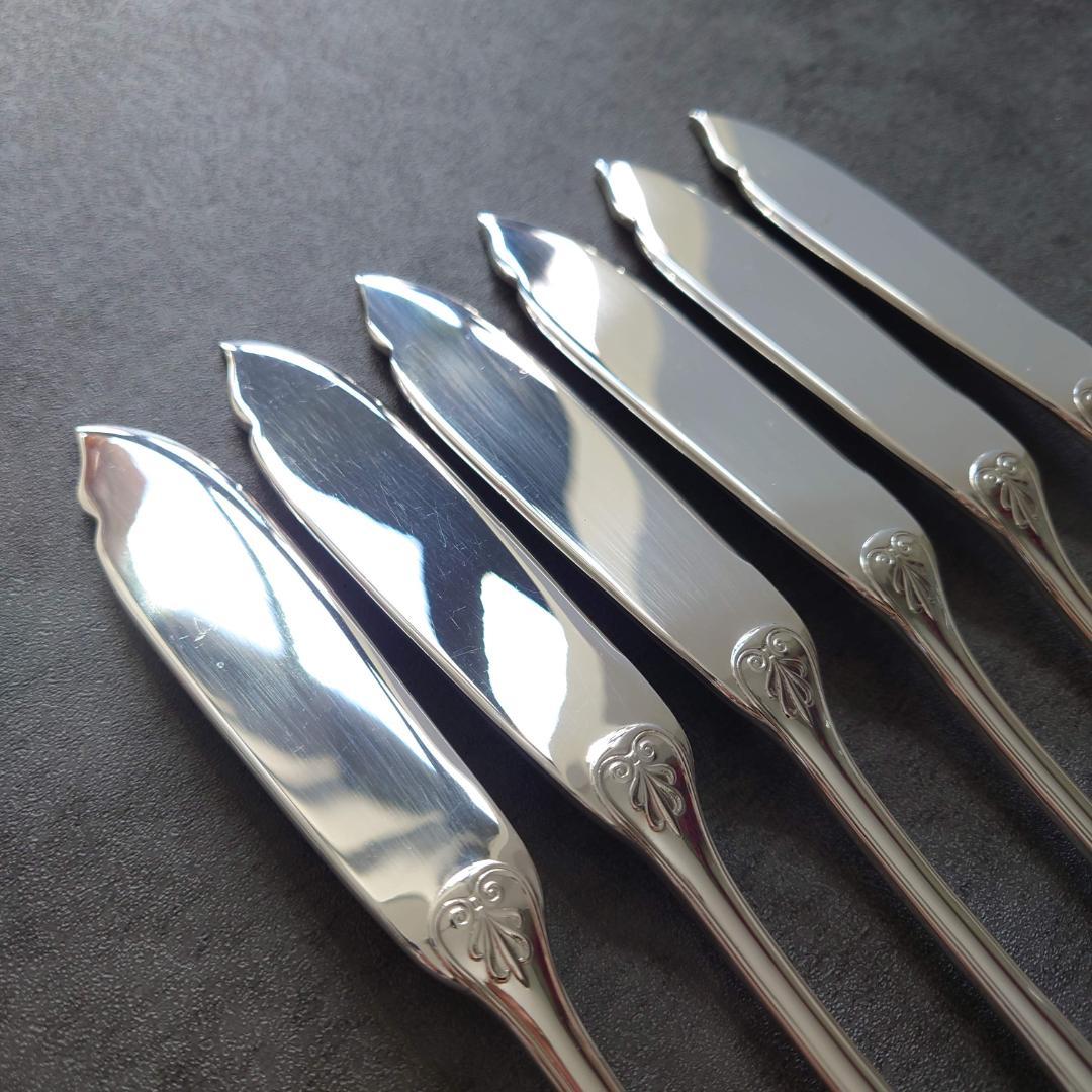 希少 美品 クリストフル マルメゾン フィッシュナイフ 6点