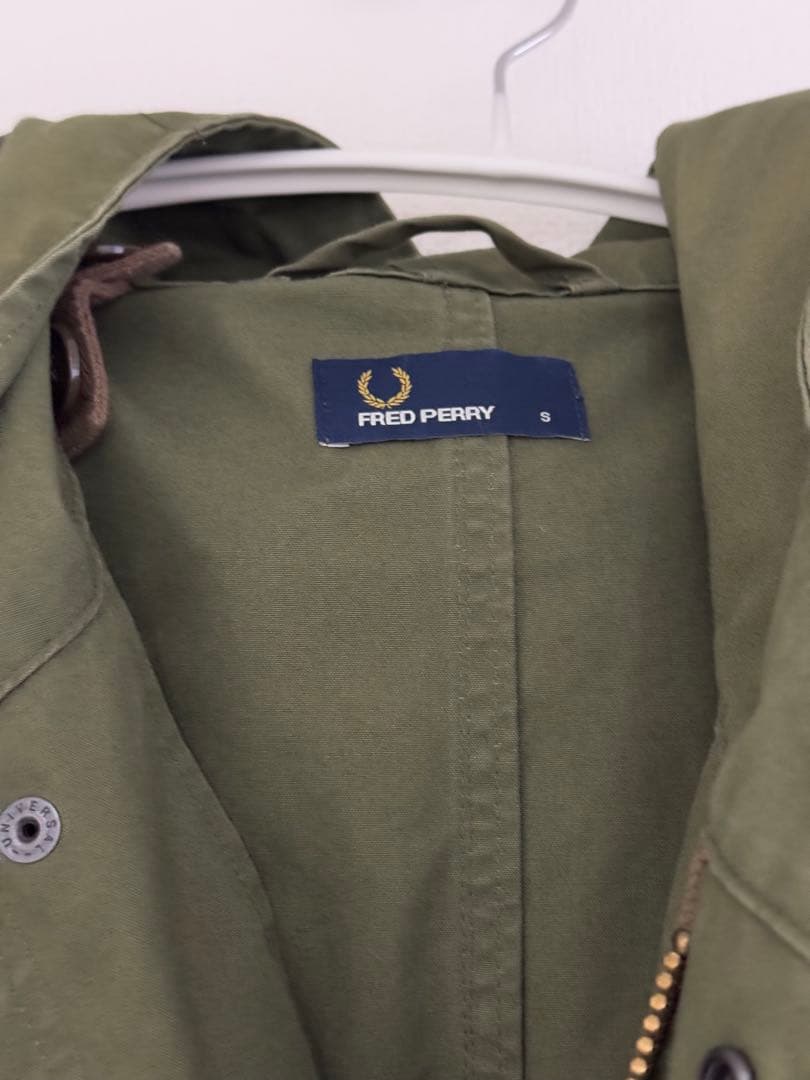 FRED PERRY モッズコート オリーブ Sサイズ