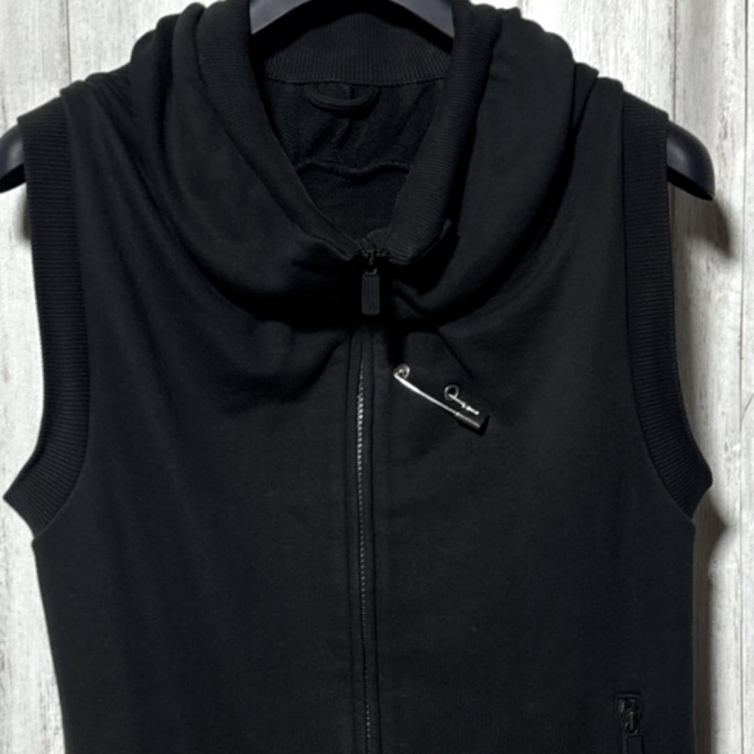 Y-3 スウェット ベスト ワイスリー アディダス ヨウジヤマモト ジップアップ