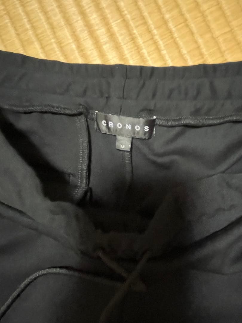 cronos クロノス ジョガーパンツ トレーニング ジム 黒 ブラック