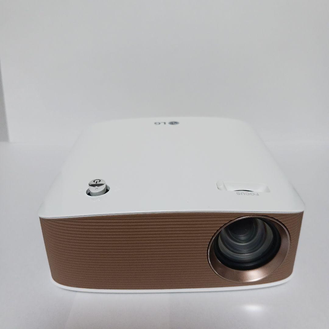 LG Mini Beam ホームプロジェクター PH150G ホワイト