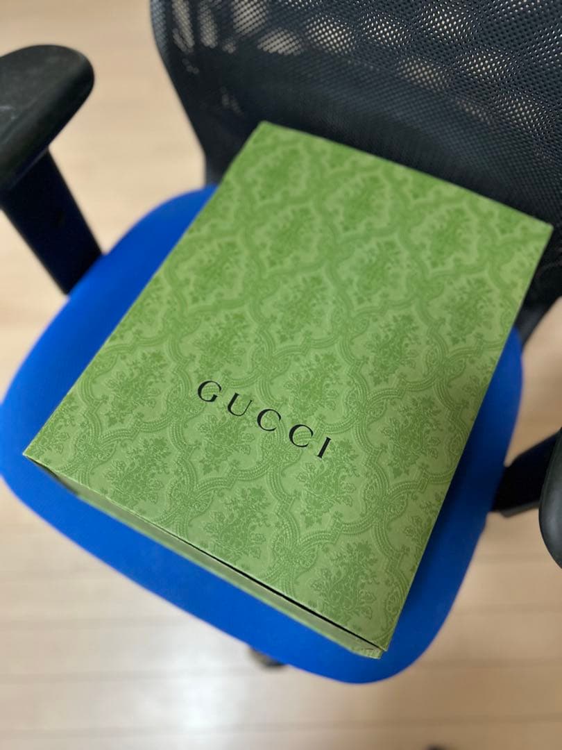 グッチ Gucci 702732 ラフィア バンブー 2WAYバッグ 千鳥柄