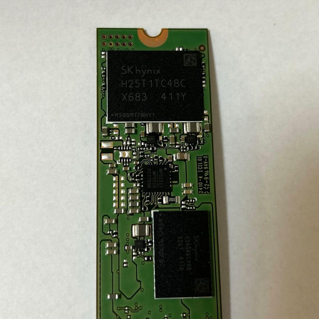 Dell純正 SKHynix M.2 480GB Gen3 NVMe SSD