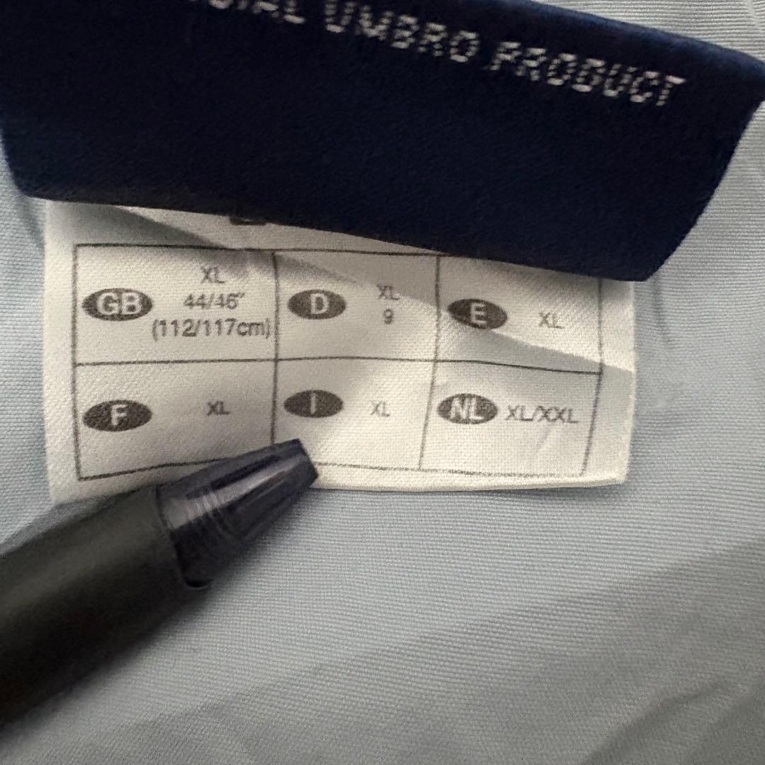 umbroアンブロナイロンジャケット90s古着vintageバイカラーネイビー