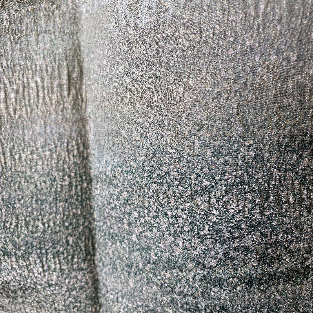 入学式　お買得　高級　作家者一つ紋訪問着　落款あり