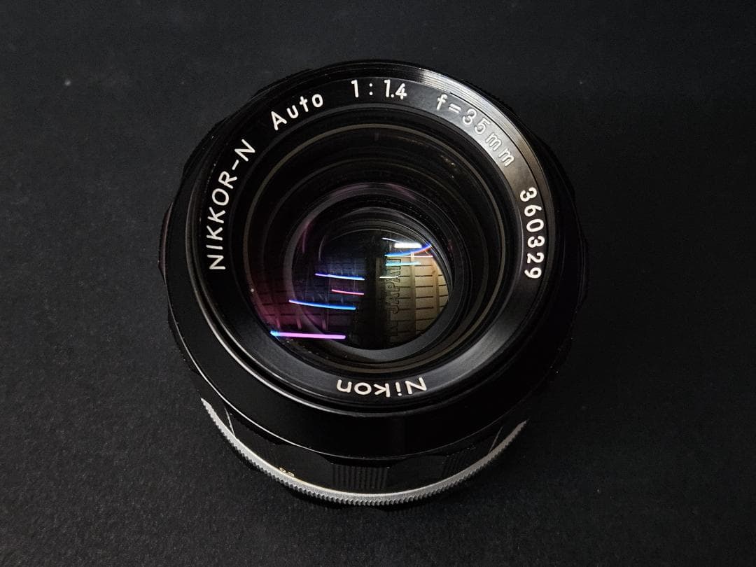 ニコン NIKKOR-N Auto 35mm f1.4【9枚絞り・非Ai】