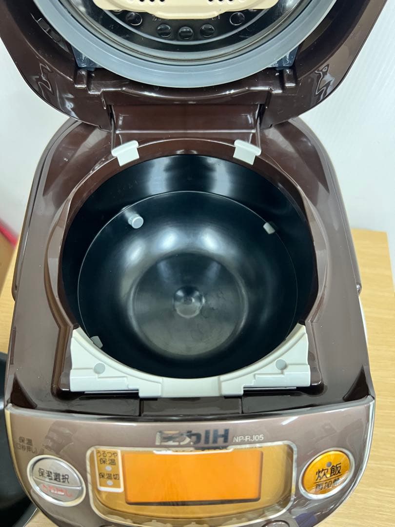 象印 IH炊飯器 NP-RJ05（3合炊き）ブラウン2021年製