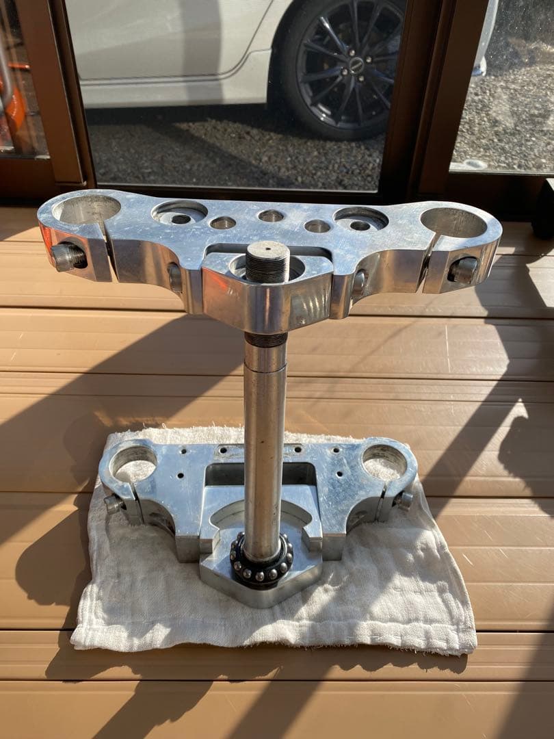 シャドウ400 トリプルツリー　可変式 150mmフォークジョイントセット