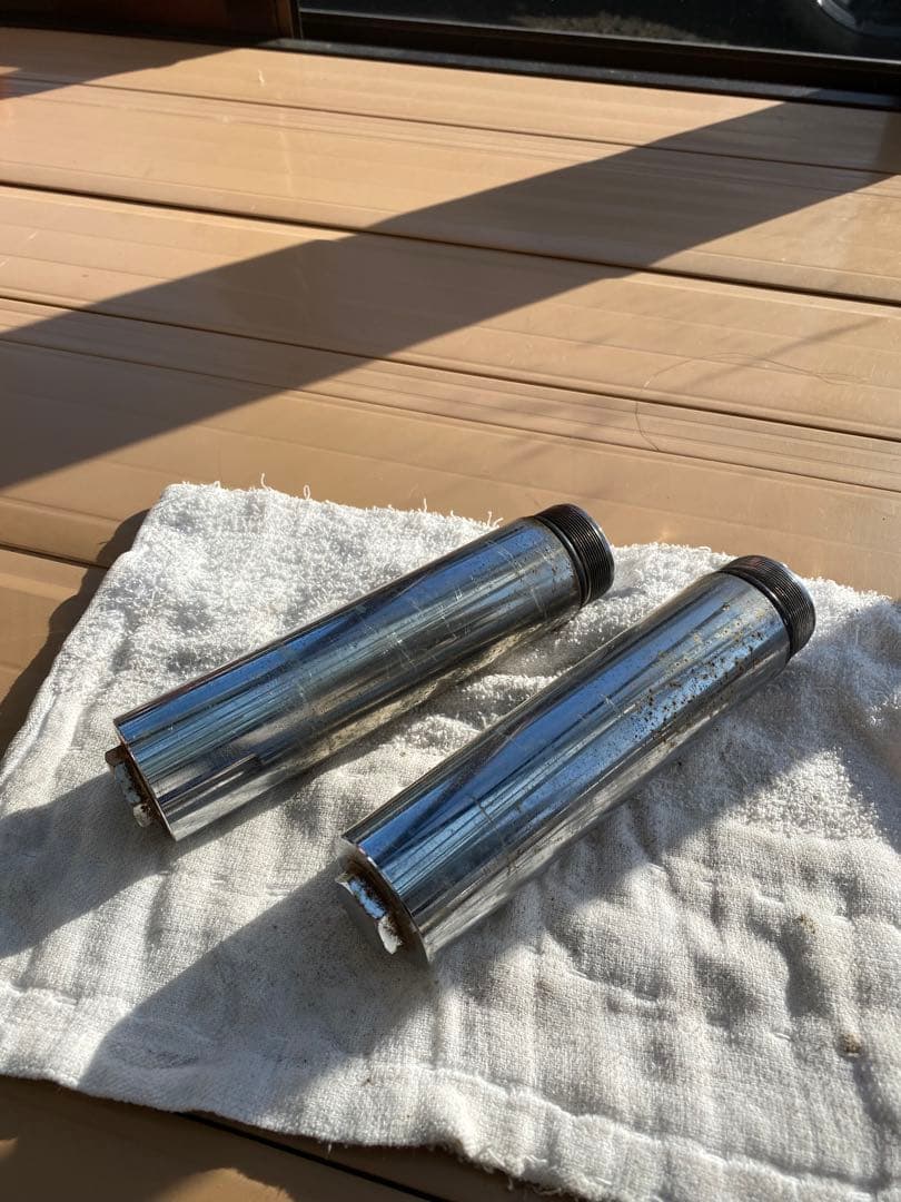 シャドウ400 トリプルツリー　可変式 150mmフォークジョイントセット