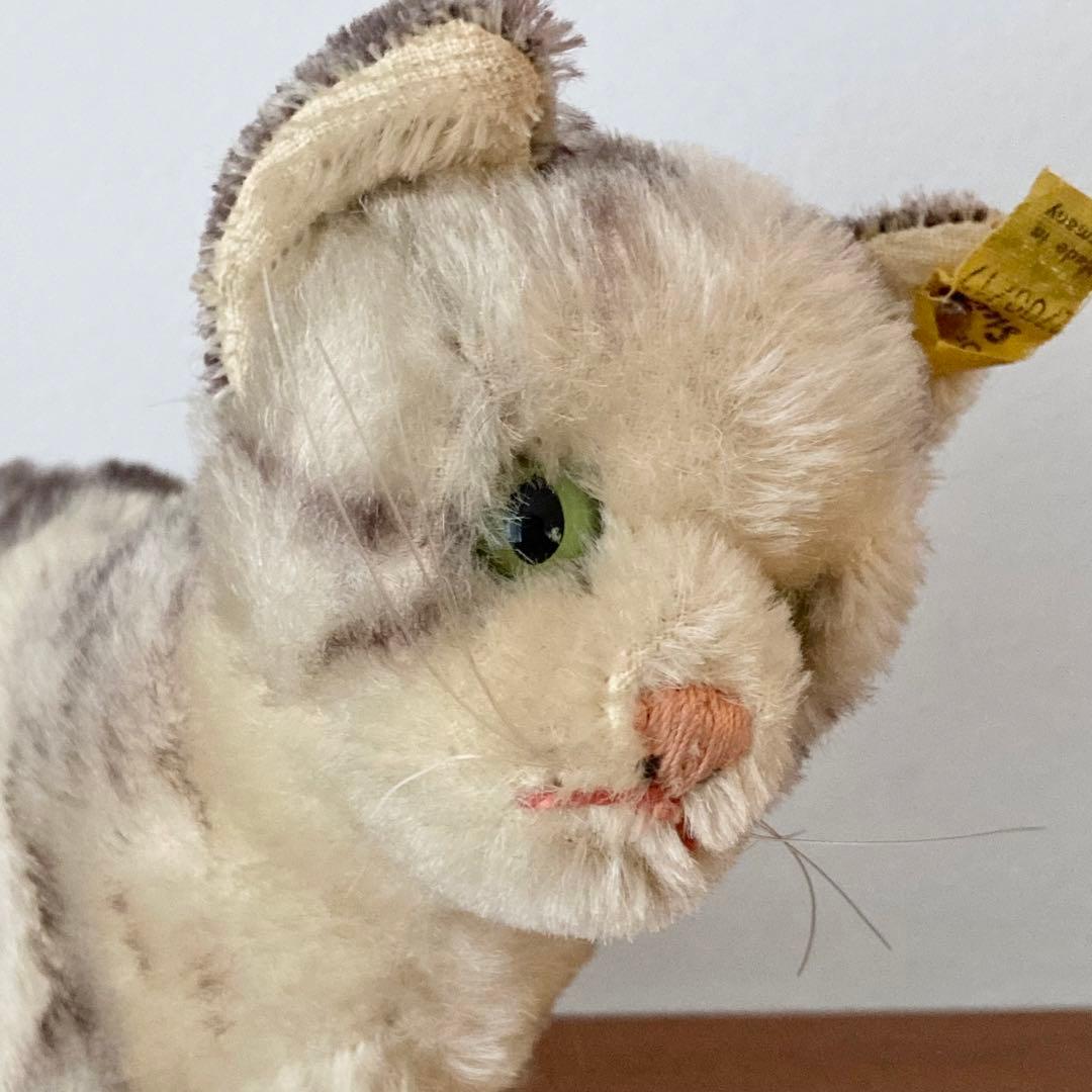 DEMPA　猫のスージー　オールドシュタイフ　猫　ぬいぐるみ　ヴィンテージ