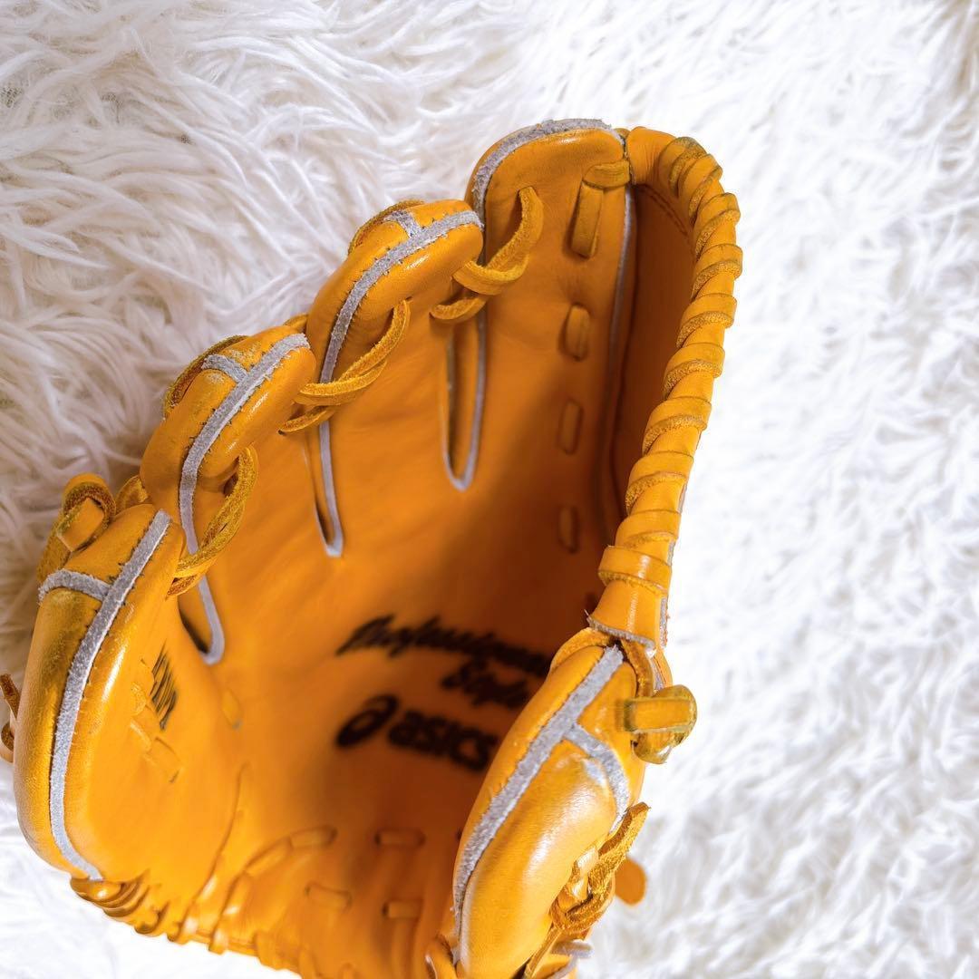 【希少☆美品☆左投げ】アシックス限定ダルビッシュ有モデル　軟式グローブ　野球