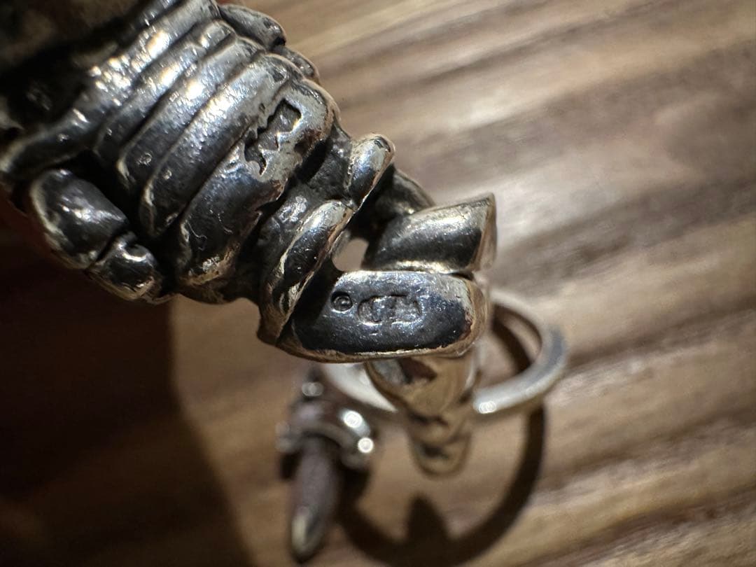 クロムハーツ FOTI キーホルダー クラシック ダガー キーリングデルフィーノ