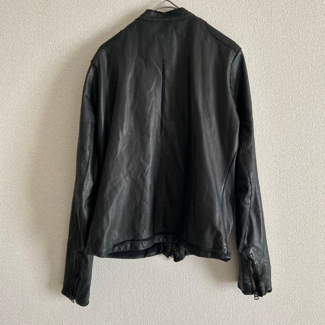 Sisii シシ レザージャケット ライダース シングル XS GACKT 牛革