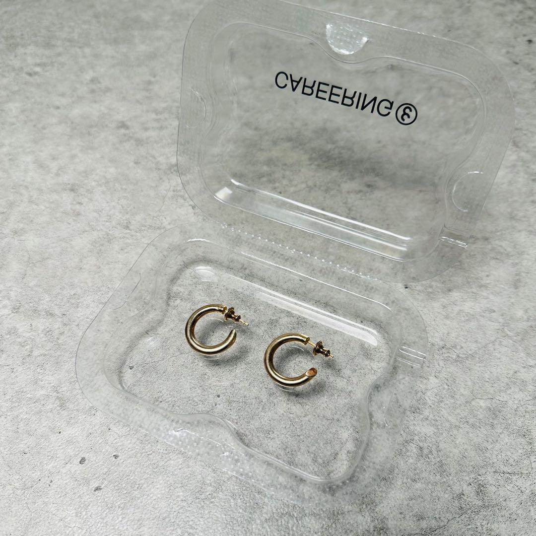 CAREERING キャリアリング PLACEBO 501 GOLD 両耳ピアス