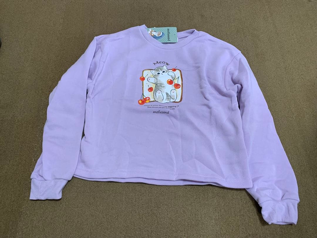 【値下げ‼️⠀】新品タグ付き モフサンド トレーナー 150 5枚セット