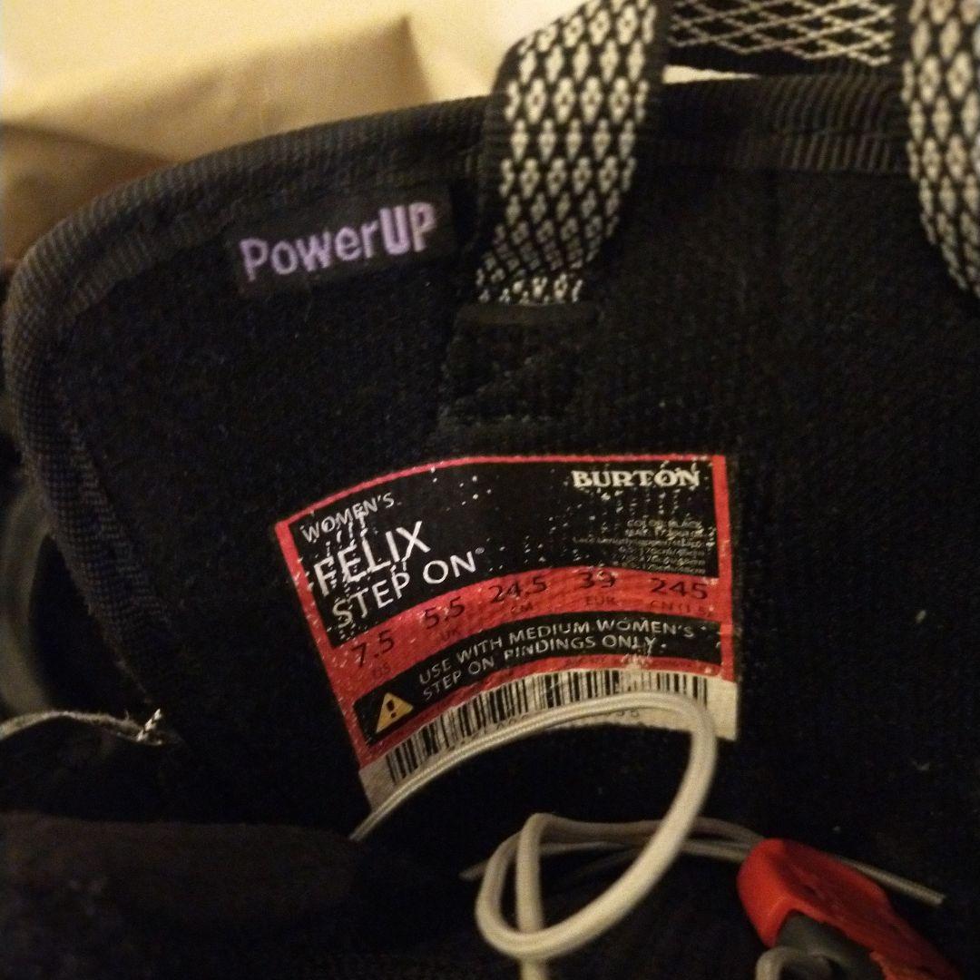 更に値下げ！スノーボードブーツとビンディングBURTONステップオンセット