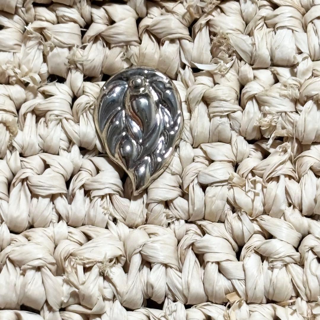 美品 収納袋付き ヘレンカミンスキー ラフィア カゴバッグ ポンポン 本革