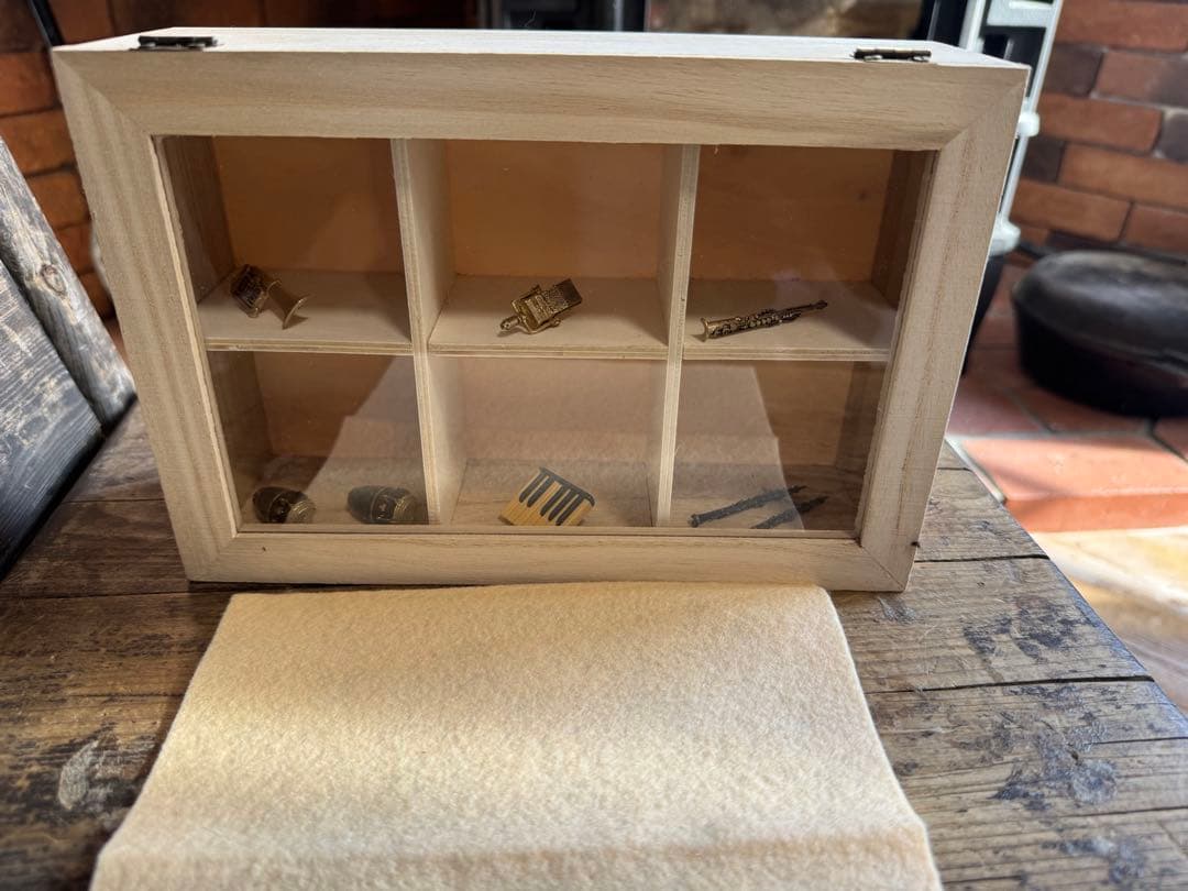 昭和レトロ大人の楽器ミニチュア9点セットFUTURE PRIMITIVEケース付