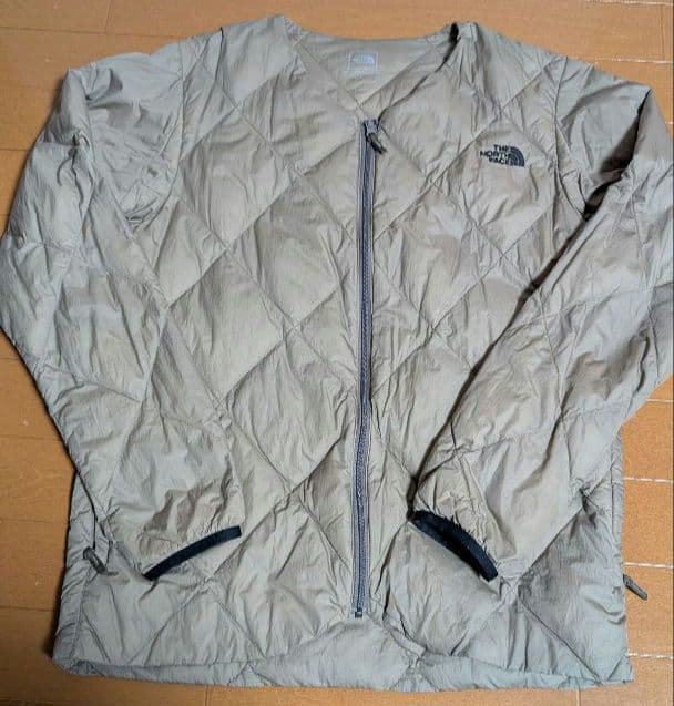 美品　THE NORTH FACE キルティング　ジャケット ベージュ