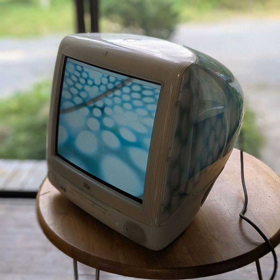 Apple iMac G3 Blue Dalmatian ブルーダルメシアン