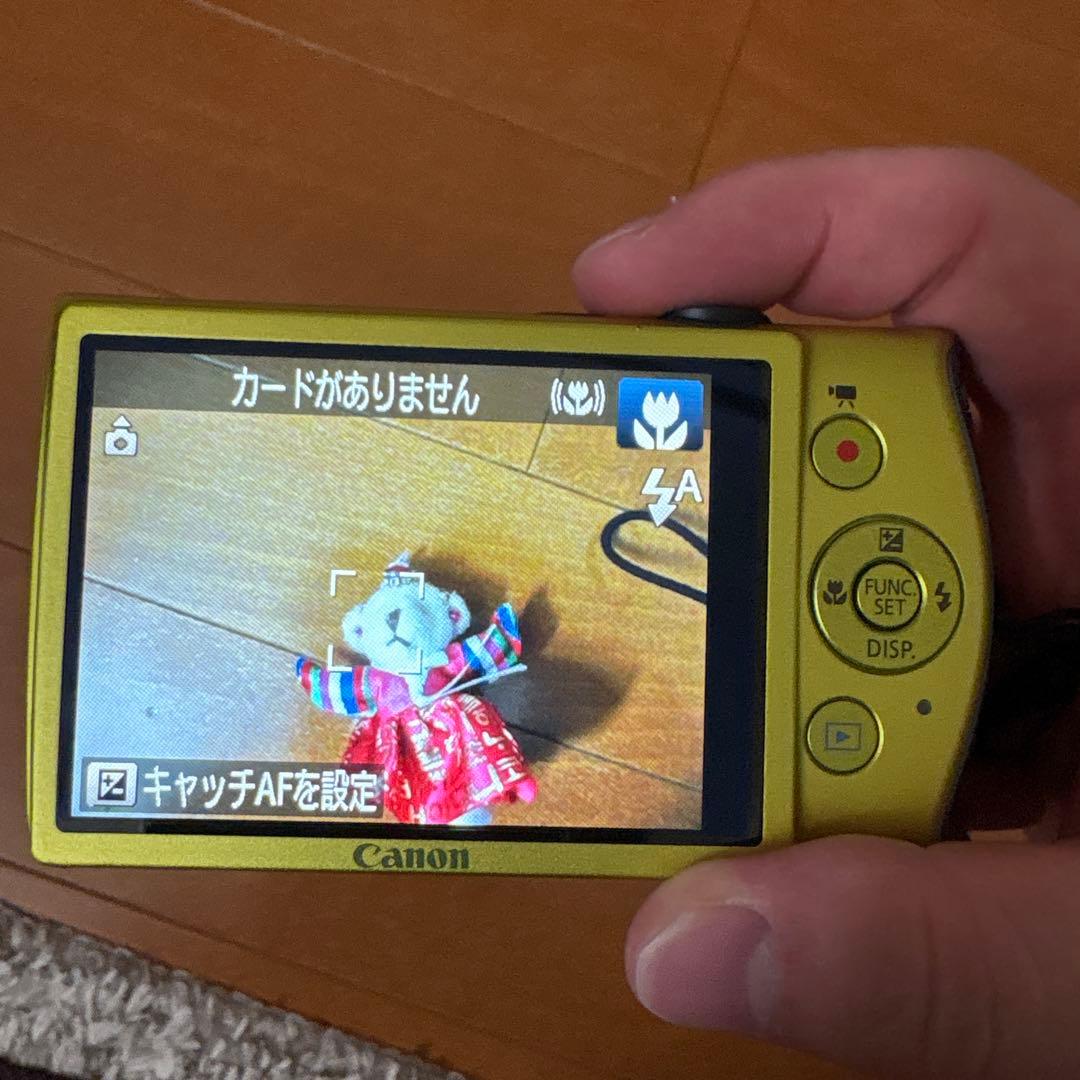 Canon IXY グリーン　コンパクトデジタルカメラ