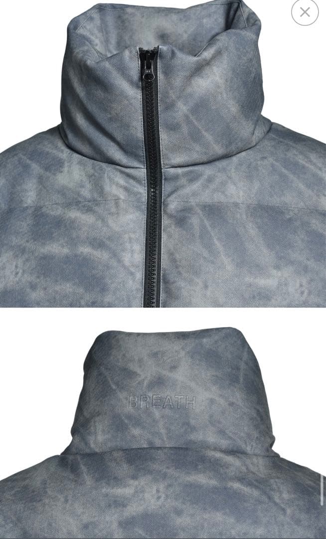 BREATH Marble Down Jacket Mサイズ　ダウンジャケット