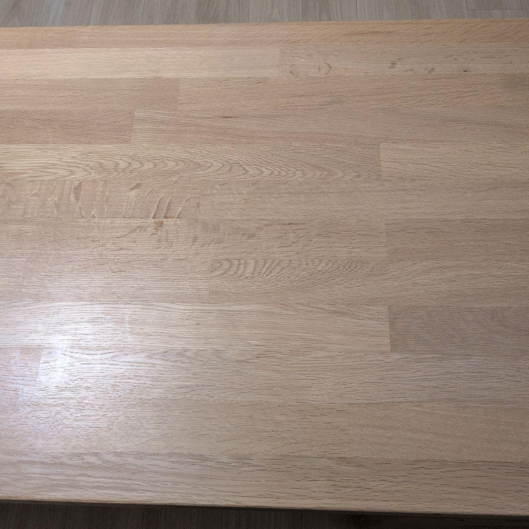 【マルコメ】浜本工芸　書斎机　オーク無垢天板