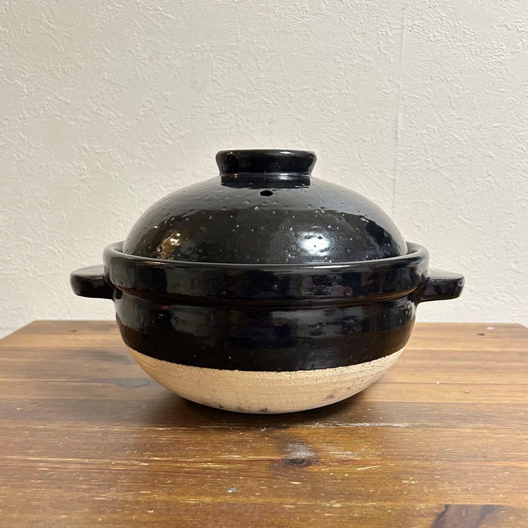 【美品】長谷園　かまどさん　二合炊き　2026年1月購入