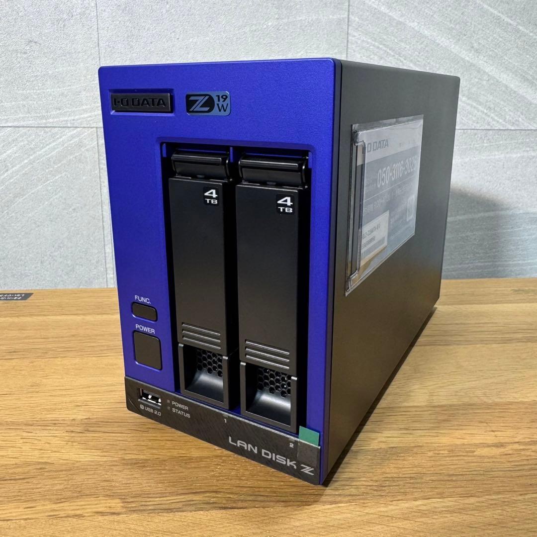 アイ・オー・データNAS 8TB HDL2-Z19WATA-8 新品 d3955