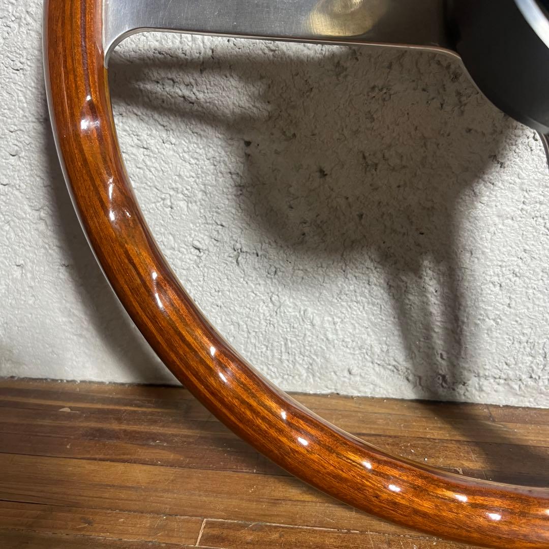 【希少ビンテージ】NARDI ナルディウッドステアリング 36φ ボス付き
