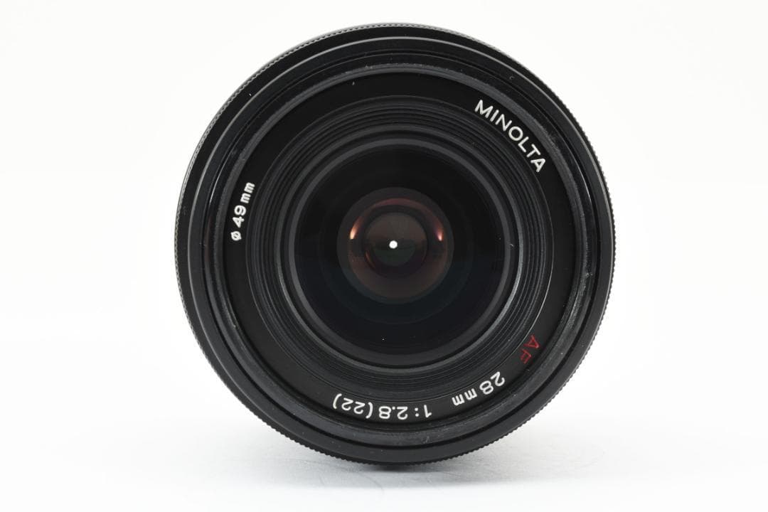 MINOLTA AF 28mm F2.8 SONY Aマウント F0123
